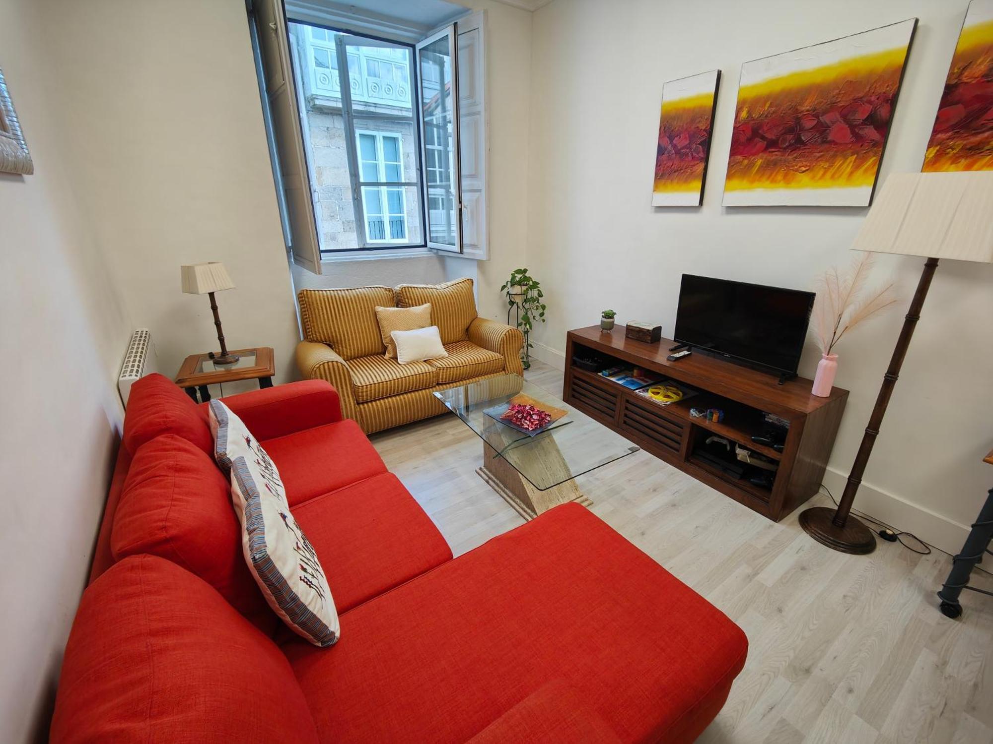 Rua Nova Apartment 28, 3 Dormitorios, Wifi, Ps4 Y Netflix, A 200M Catedral 圣地亚哥－德孔波斯特拉 外观 照片