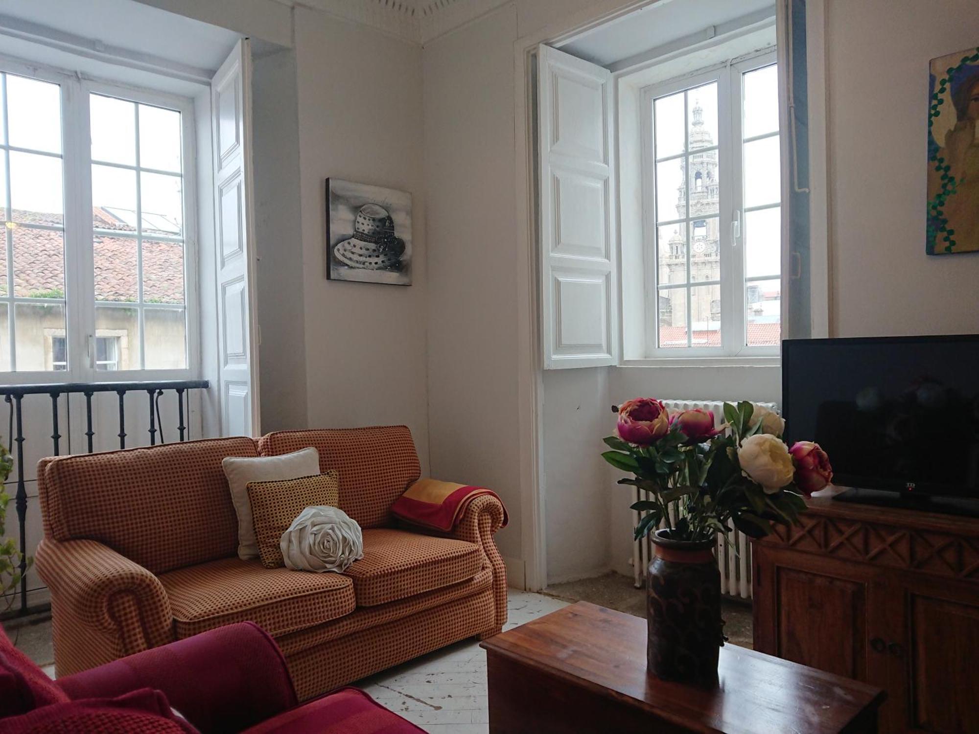 Rua Nova Apartment 28, 3 Dormitorios, Wifi, Ps4 Y Netflix, A 200M Catedral 圣地亚哥－德孔波斯特拉 外观 照片